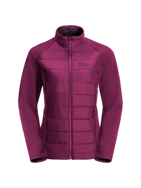 Jack Wolfskin Jack Wolfskin Kurtka przejściowa Geisshorn 3in1 Jkt W Fioletowy Regular Fit