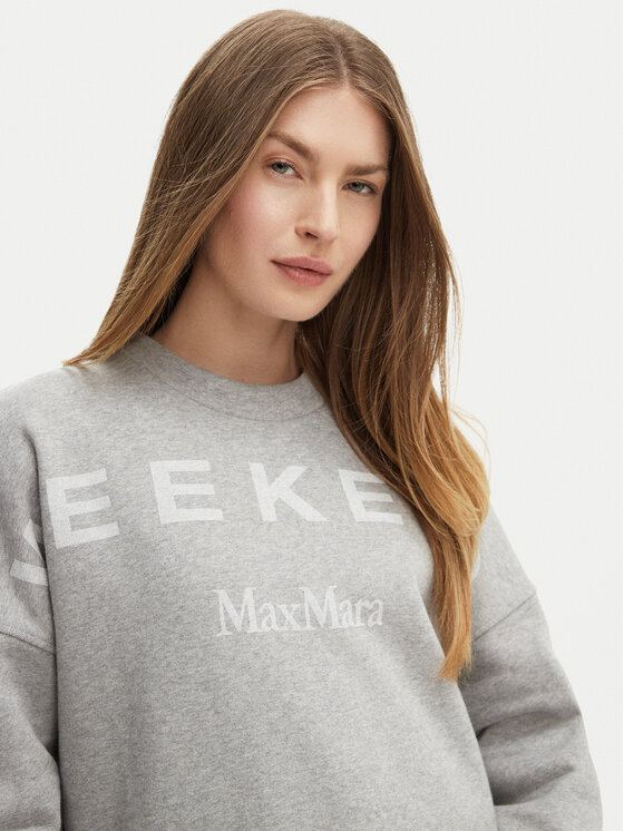 Weekend Max Mara Weekend Max Mara Суитшърт Lalla 2515921021 Сив Regular Fit