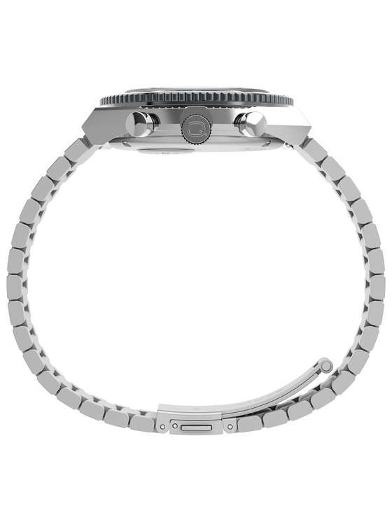 Timex Timex Zegarek TW2V69900 Srebrny