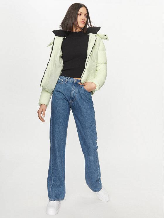 Calvin Klein Jeans Calvin Klein Jeans Μπουφάν πουπουλένιο Archetype J20J221646 Πράσινο Regular Fit