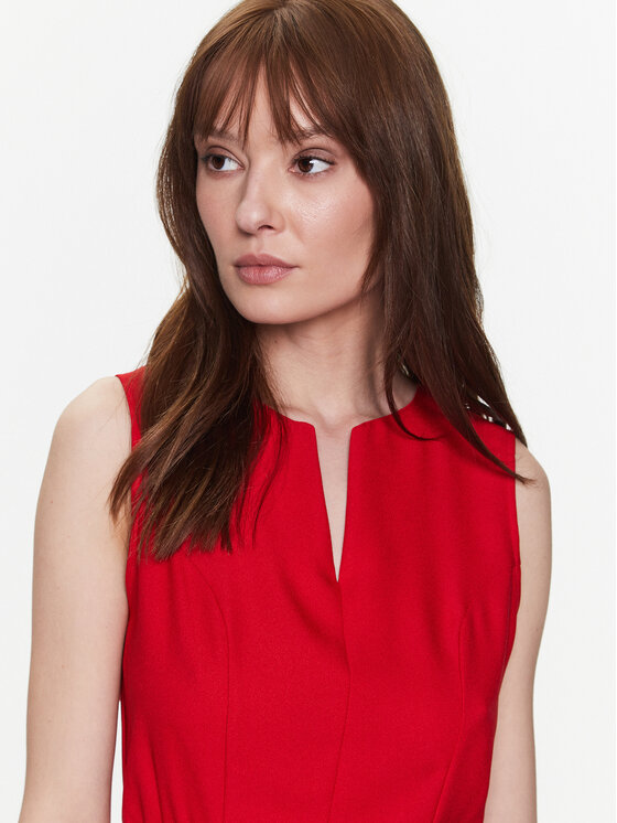 NAF NAF NAF NAF Rochie de zi Emelyne XENR19 Roșu Regular Fit