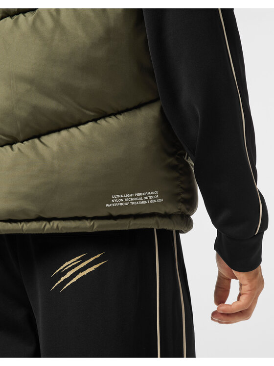 Plein Sport Plein Sport Gilet 24003 Verde Regular Fit
