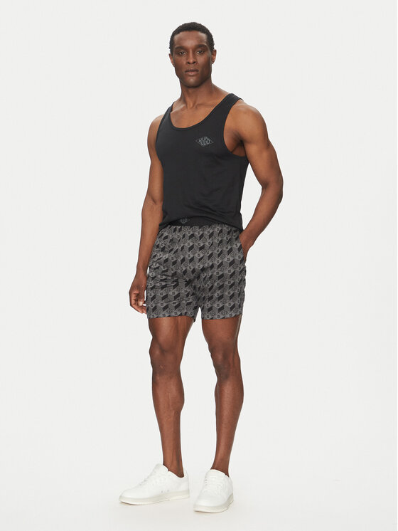 HUGO HUGO Tank top Jo 50540080 Černá Regular Fit