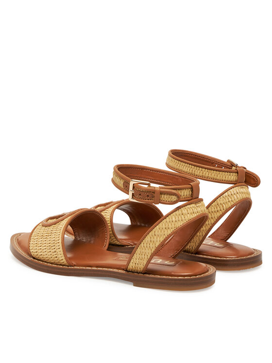 Guess Guess Sandali FLJSIY FAB03 Rjava