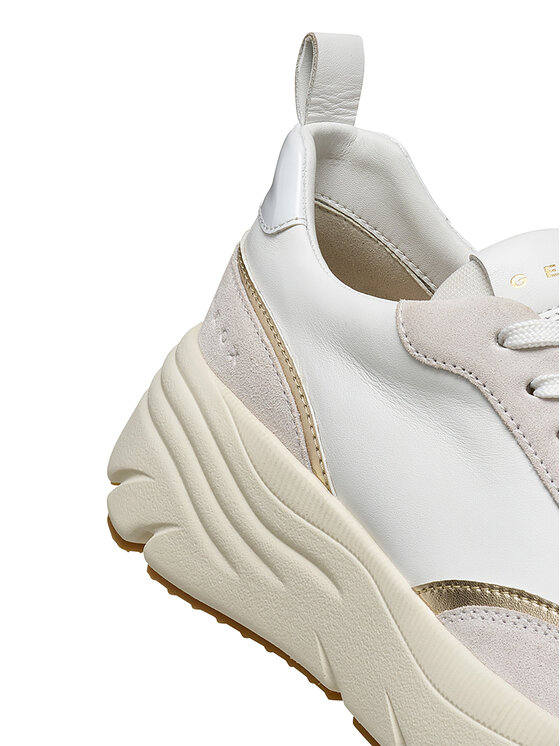 Geox Geox Sneakersy D Diamanta D66UFA 08522 C1352 Bílá