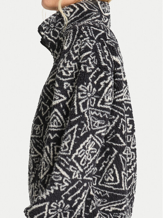 Billabong Billabong Felpa di pile Time Off EBJPF00112 Nero Relaxed Fit