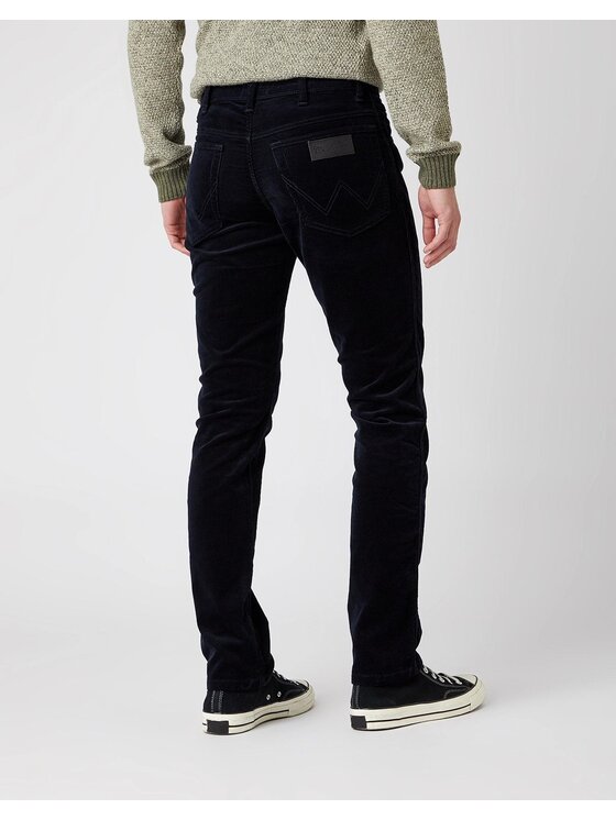 Wrangler Wrangler Pantaloni di tessuto TEXAS SLIM Blu Slim Fit