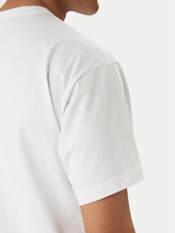 Versace Jeans Couture Versace Jeans Couture T-shirt 80GAHE04 CJ00E Bianco Regular Fit