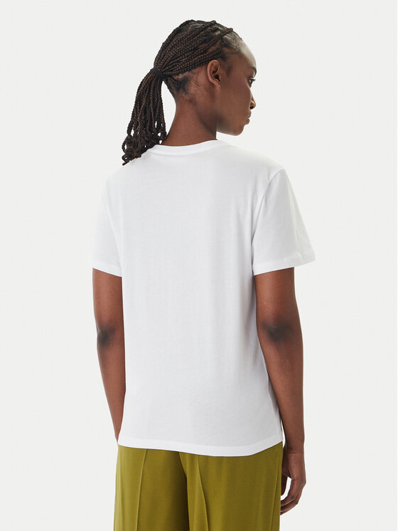 Liu Jo Liu Jo T-shirt WA6237 JS923 Bijela Regular Fit