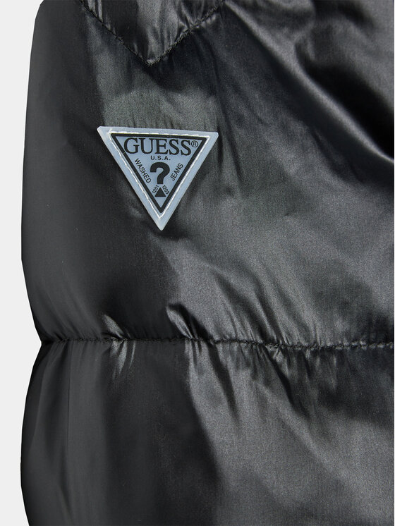 Guess Guess Μπουφάν χειμωνιάτικο J3BL12 WB080 Μαύρο Regular Fit