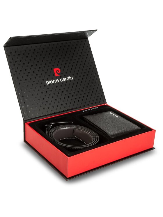 Pierre Cardin Pierre Cardin Komplekt rahakott ja vöö ZG-16 Must