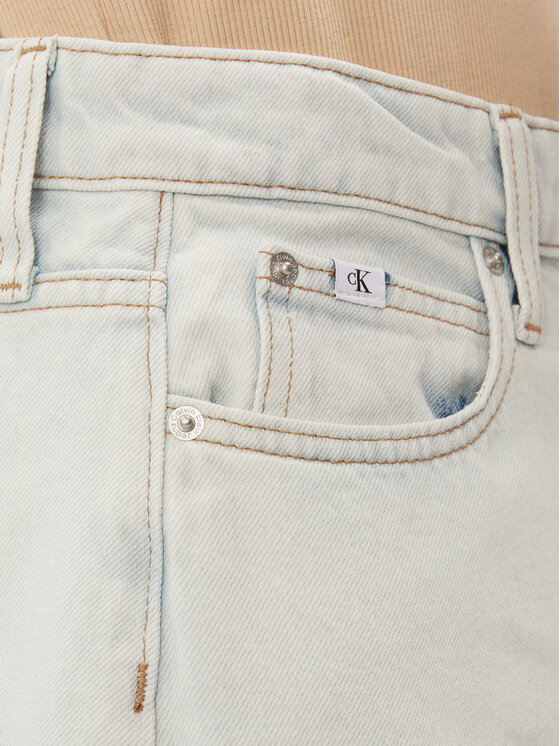 Calvin Klein Jeans Calvin Klein Jeans Farmer szoknya J20J222489 Kék Regular Fit