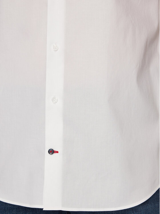 Tommy Hilfiger Tommy Hilfiger Πουκάμισο Core MW0MW34626 Λευκό Regular Fit