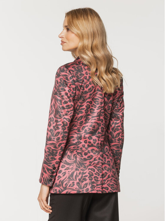 Willsoor Willsoor Marynarka 67907 Bordowy Regular Fit