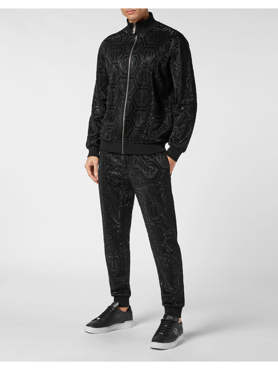PHILIPP PLEIN PHILIPP PLEIN Completo top e pantaloni 15521 Nero Regular Fit