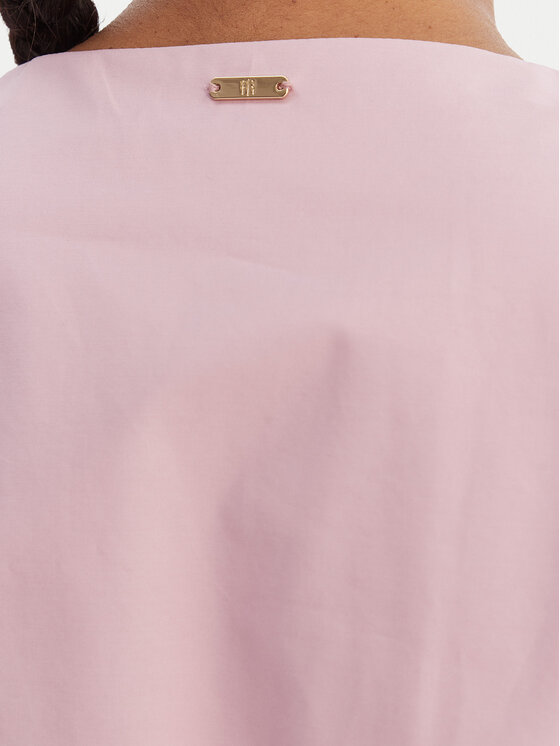 Fracomina Fracomina Coctailkleid FY26SD1037W40001 Rosa Regular Fit