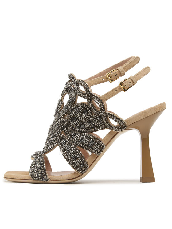 Alberta Ferretti Alberta Ferretti Sandały 23151A6311 8021 Szary