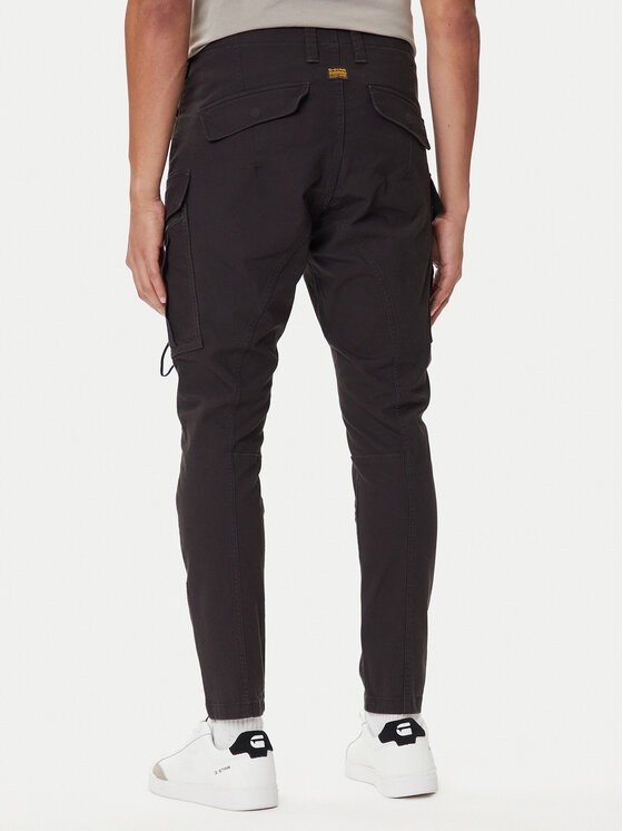 G-Star Raw G-Star Raw Hlače Zip Pocket 3D D24307-E172 Crna Skinny Fit