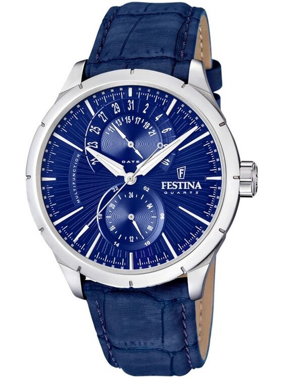 Festina Festina Zegarek F16573/7 Niebieski