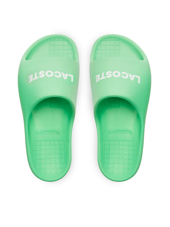 Lacoste Lacoste Plätud Branded Serve Slide 2.0 747CMA0015 Roheline