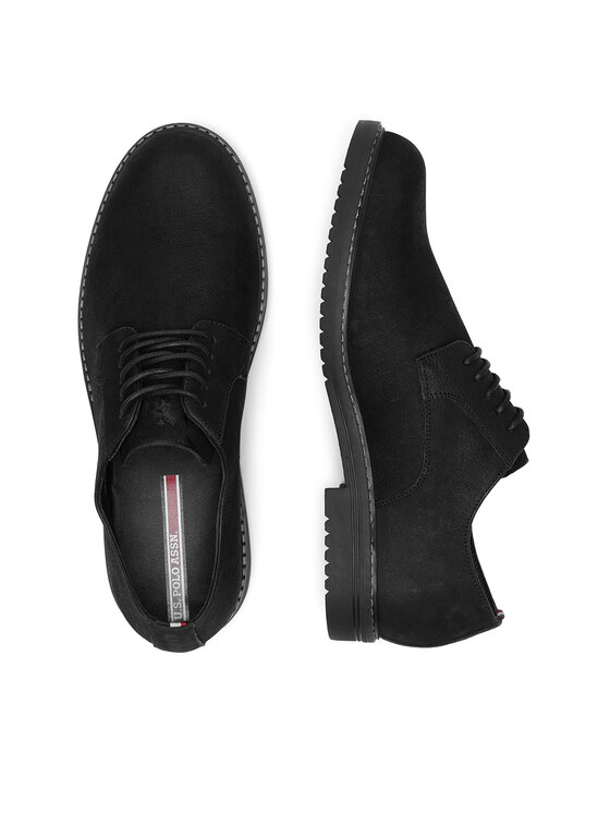 U.S. Polo Assn. U.S. Polo Assn. Półbuty SANTOS001M/DL1 Czarny