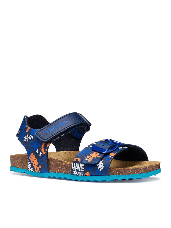 Geox Geox Sandali J Ghita Boy J028LB 06A54 C0693 S Blu scuro