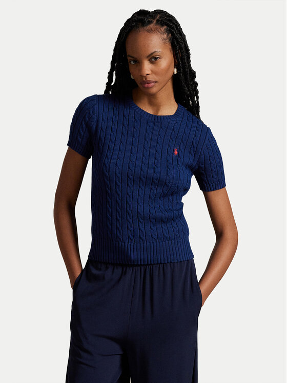 Polo Ralph Lauren Polo Ralph Lauren Светр 211965761001 Cиній Slim Fit