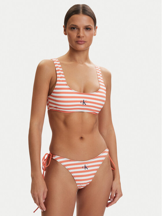 Calvin Klein Swimwear Calvin Klein Swimwear Bikini augšdaļa LV00Q61100 Oranžs