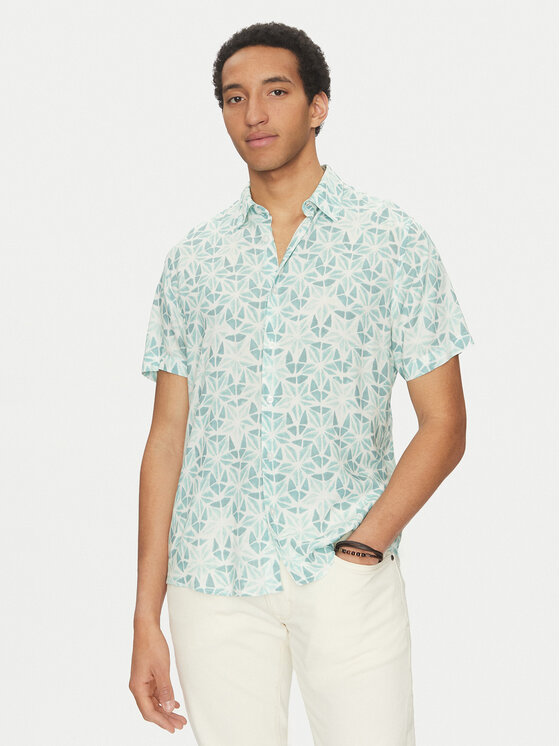 Guess Guess Cămașă M5GH58 WD4Z2 Albastru Regular Fit