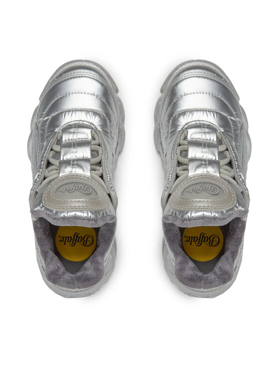 Buffalo Sneakers Cld Corin Puffed 1636027 Argento Modivo