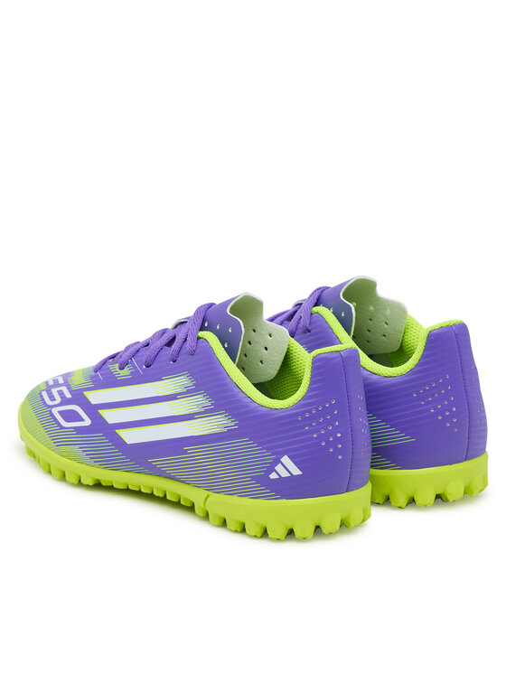 adidas adidas Buty do piłki nożnej F50 Club Turf Boots Kids JI0039 Fioletowy