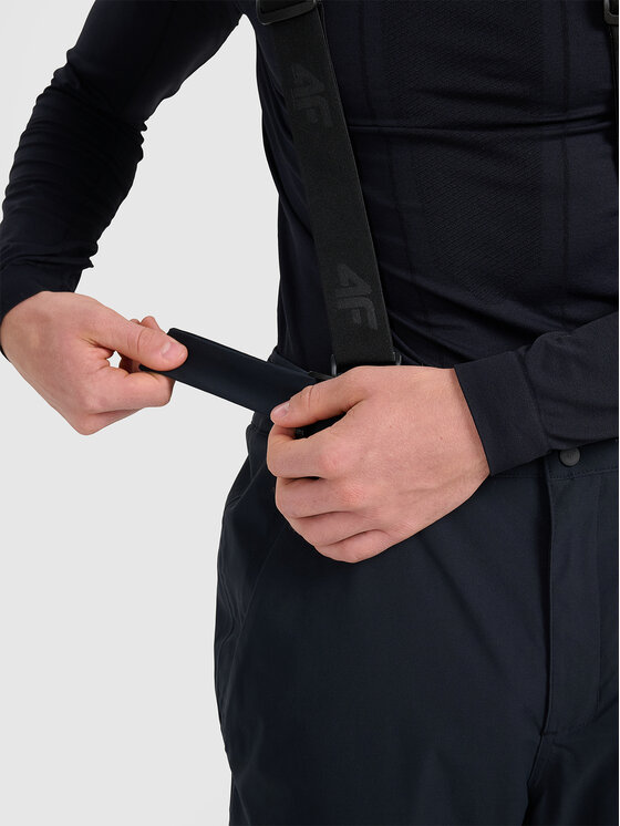 4F 4F Spodnie narciarskie SKIWEAR Czarny Regular Fit
