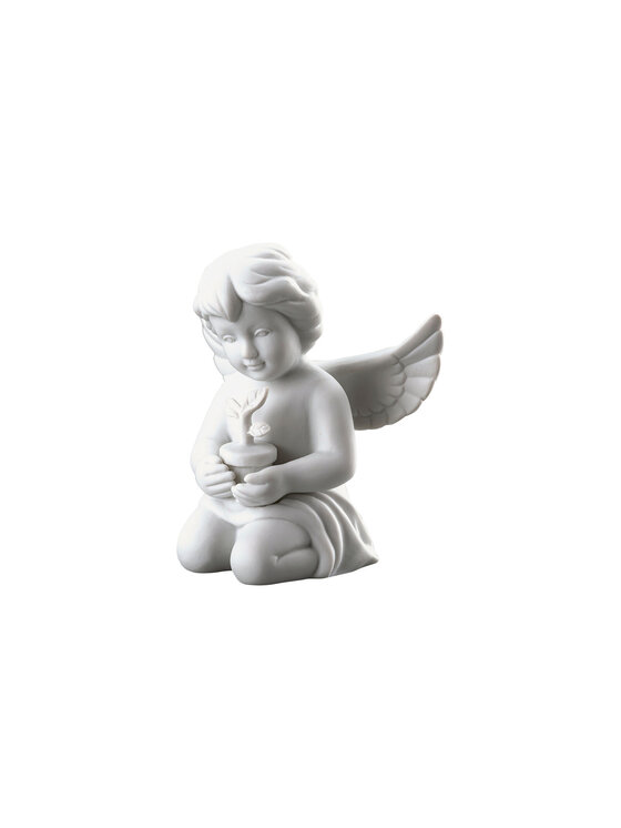 Rosenthal Rosenthal Figurka Anioł średni z doniczką Biały