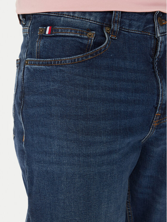 Tommy Hilfiger Tommy Hilfiger Džínsy Harlem MW0MW39038 Tmavomodrá Tapered Fit