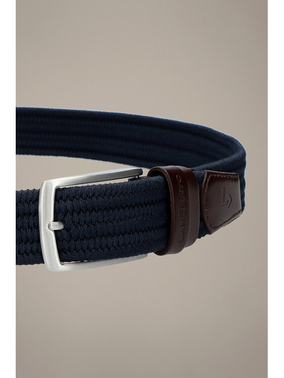 Lancerto Lancerto Pasek Twain 8 PS073126000013 Granatowy