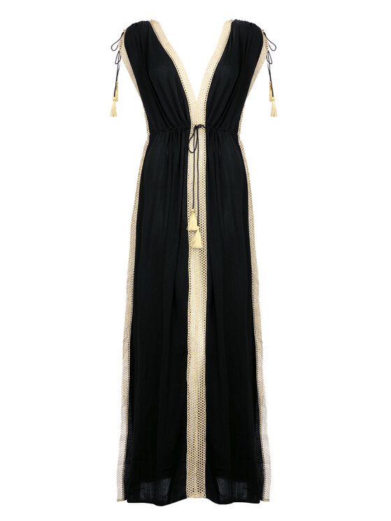 Feba Feba Vestito da spiaggia F177 Nero