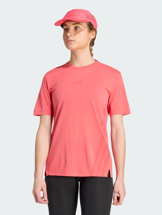 adidas adidas Koszulka techniczna 159151 Różowy Regular Fit