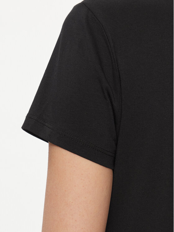 Liu Jo Liu Jo T-shirt WA4051 JS923 Crna Regular Fit