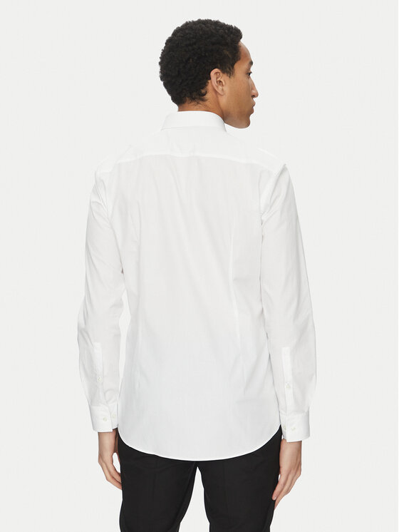 HUGO HUGO Koszula Koey 50539808 Biały Slim Fit
