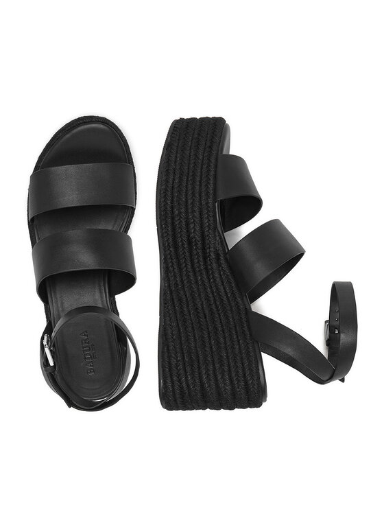 Badura Badura Sandali EO-ALORA-LT0228-26-802 Nero