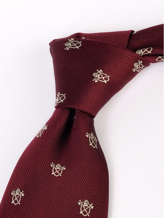 ELSNER ELSNER Γραβάτα Heraldyk Μπορντό