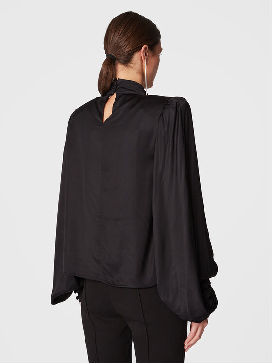 MVP Wardrobe MVP Wardrobe Bluză Bond MVPI2BL008.0RA0067 Negru Regular Fit