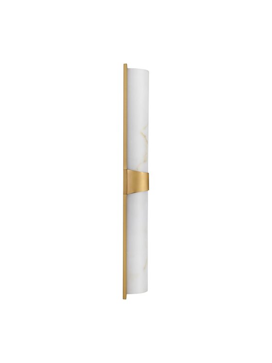 MIAhome MIAhome Lampa ścienna MURO LED biały marmur 66 cm Biały