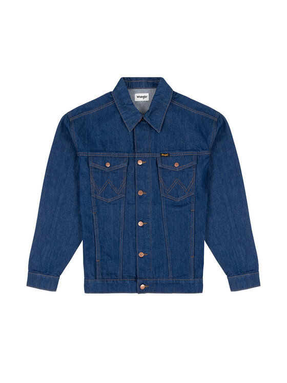 Wrangler Wrangler Giacca di jeans ANTI FIT JACKET Blu Regular Fit