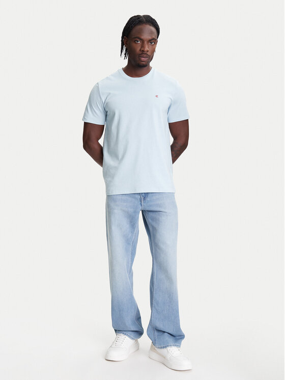 Calvin Klein Jeans Calvin Klein Jeans T-Shirt LV040HM265 Modrá Regular Fit