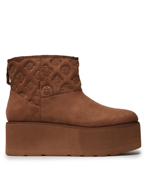 Guess Guess Buty FL8JIAE SU10 Brązowy
