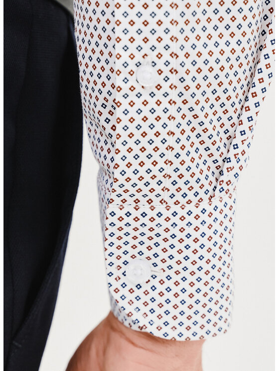Pako Lorente Pako Lorente Koszula P25SF-1X-040 Biały Slim Fit