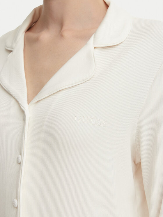 Guess Guess Пижама O6BX04 K5041 Бял Regular Fit