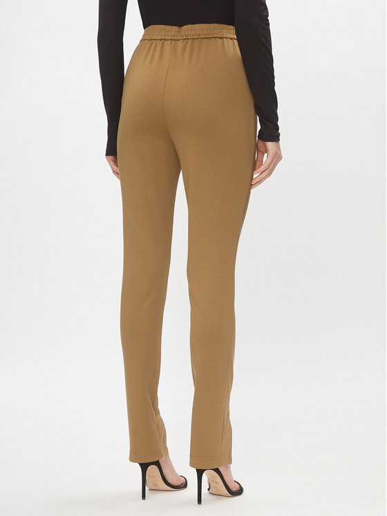 Vila Vila Pantaloni di tessuto Liva 14091907 Marrone Regular Fit