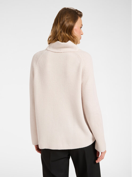 Elena Mirò Elena Mirò Sweter M437Z000565N002 Kremowy Boxy Fit